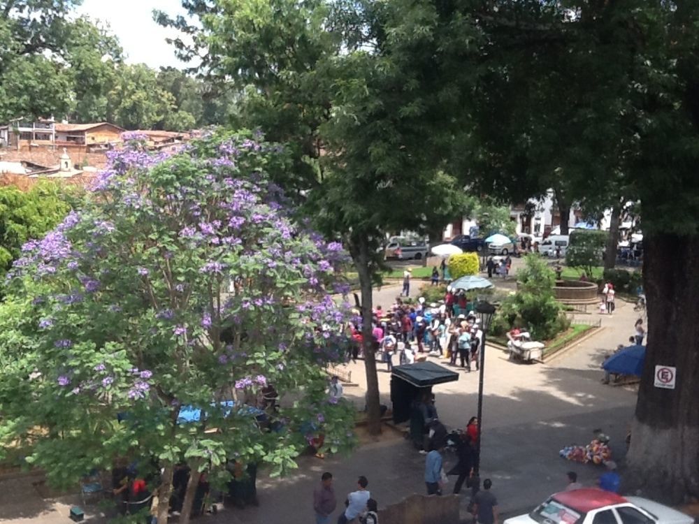 Posada De San Agustin Pátzcuaro Esterno foto